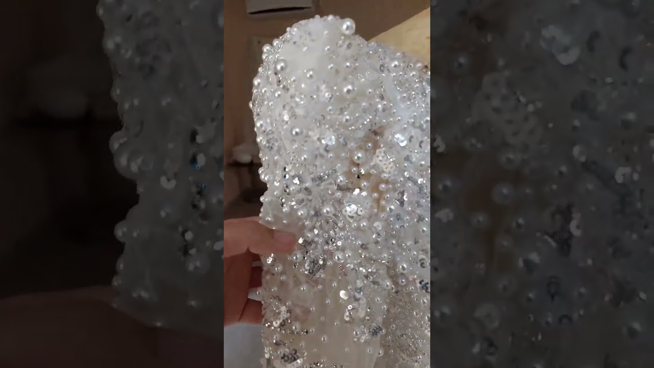 Luxury Beaded Wedding Gown