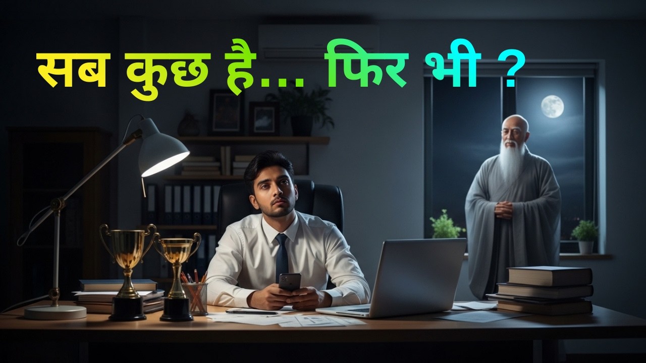 सब कुछ पाकर भी भीतर खालीपन क्यों है? | Lao Tzu का रहस्यपूर्ण सूत्र