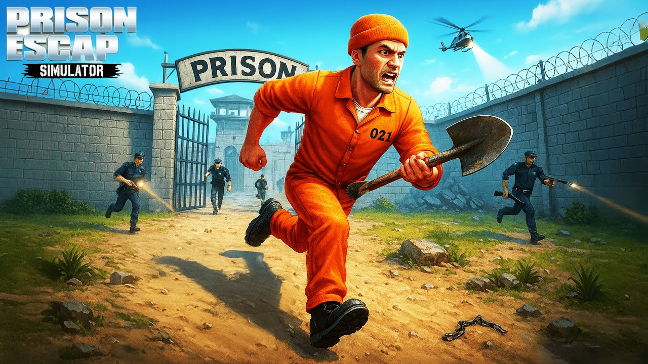FINALLY I ESCAPE FROM THE PRISON | GAMEPLAY | PRISON ESCAPE SIMULATER