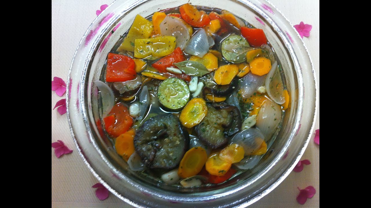 Receta: Escabeche Mixto de Verduras (delicioso  muy facil) - La Cocinadera