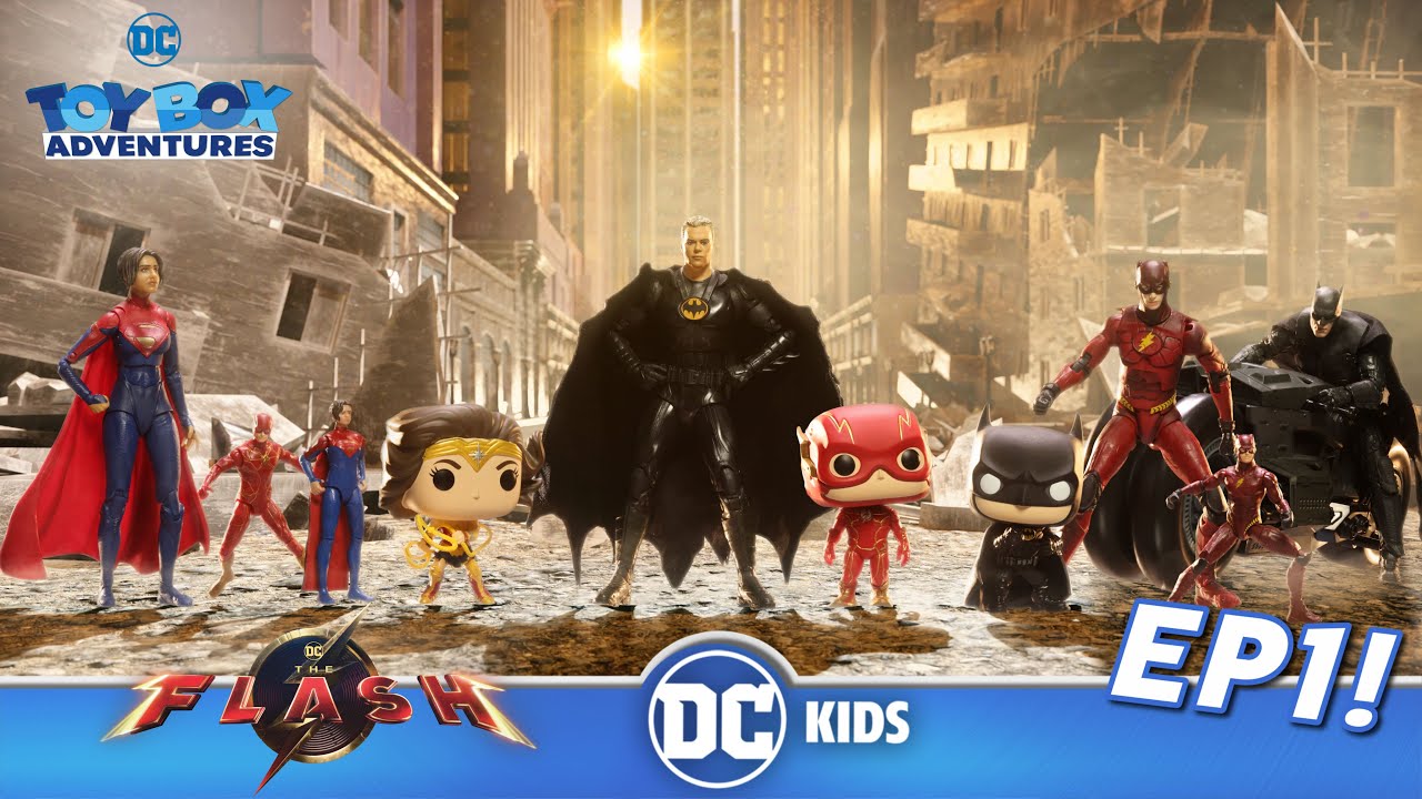 DC Toy Box Adventures: Flash po Polsku 🇵🇱 | Wzywam kawalerię multiwersum | @DCKidsInternational​