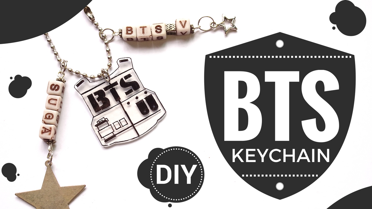 【KPOP DIY】 Make A BTS Charm Recycling Plastic ♥! (Sub ESP)