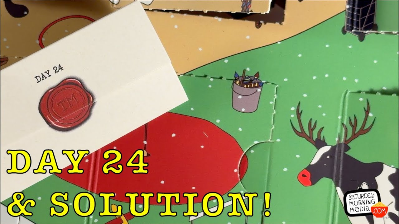 I FOUND LITTLE ALEX HORNE! Taskmaster Advent Calendar - Day 24 #taskmaster #christmas #unboxing 2025