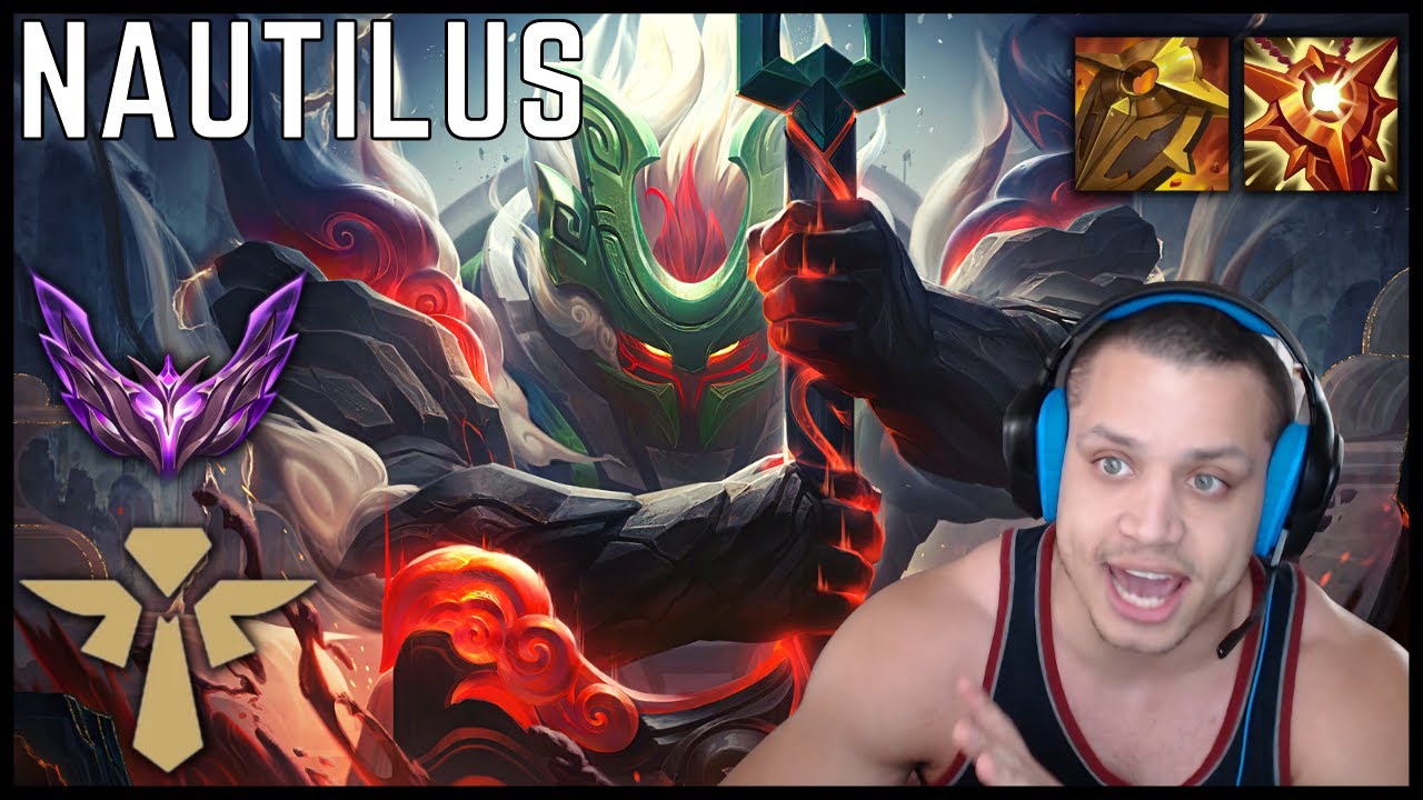 ⚓ Tyler1 CARRY ME LL STYLISH | Nautilus Support Gameplay | Support Challenge | Season 12 ᴴᴰ