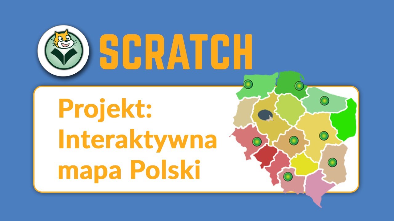 Interaktywna Mapa Polski - Projekt Scratch