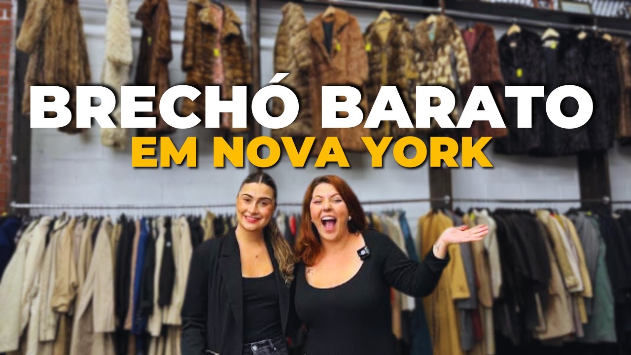 COMPRAS EM NOVA YORK: Brechó Barato DE VERDADE