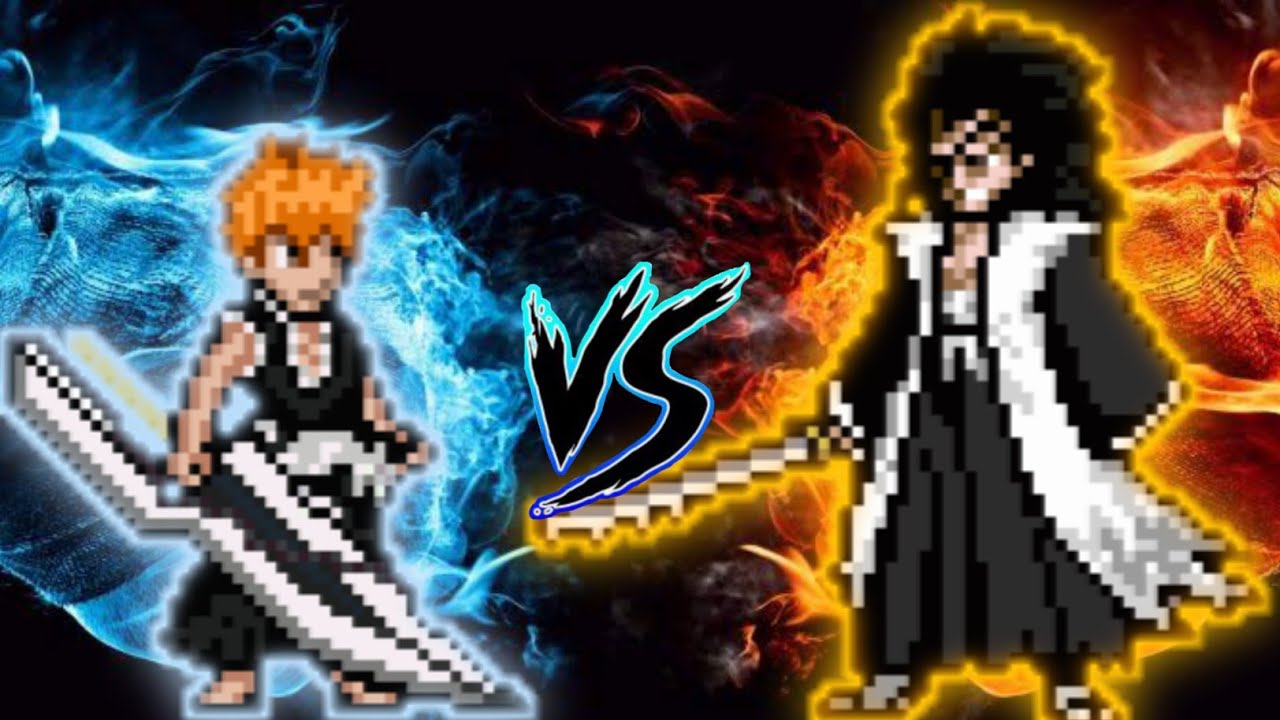 Ichigo TYBW (all form) VS Kenpachi V3 in Jump Force Mugen 😱