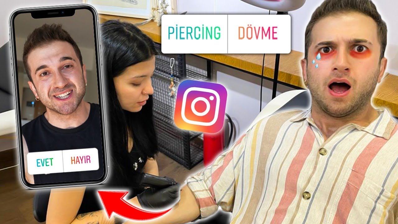 INSTAGRAM TAKİPÇİLERİM BİR GÜNÜMÜ YÖNETTİ ! (Dövme yaptırdım)