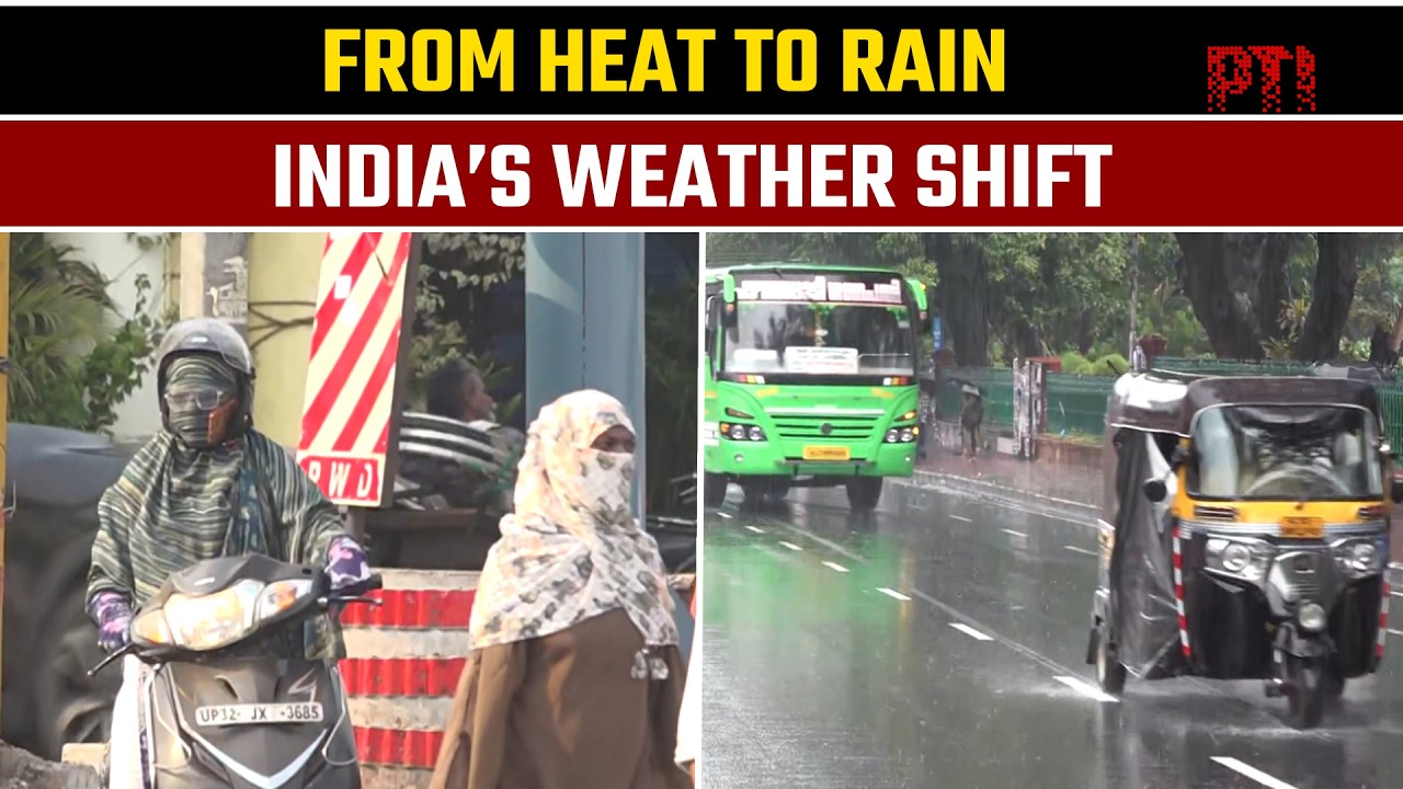 Weather pattern shifts across India as rain and thunderstorms gain ground
