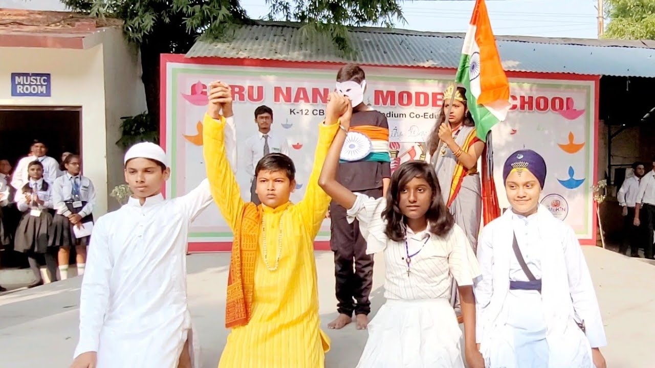 Skit on National Unity Day || 31st Oct 2022 || Beautiful Act || GNMS Kanpur || The Pumpkin