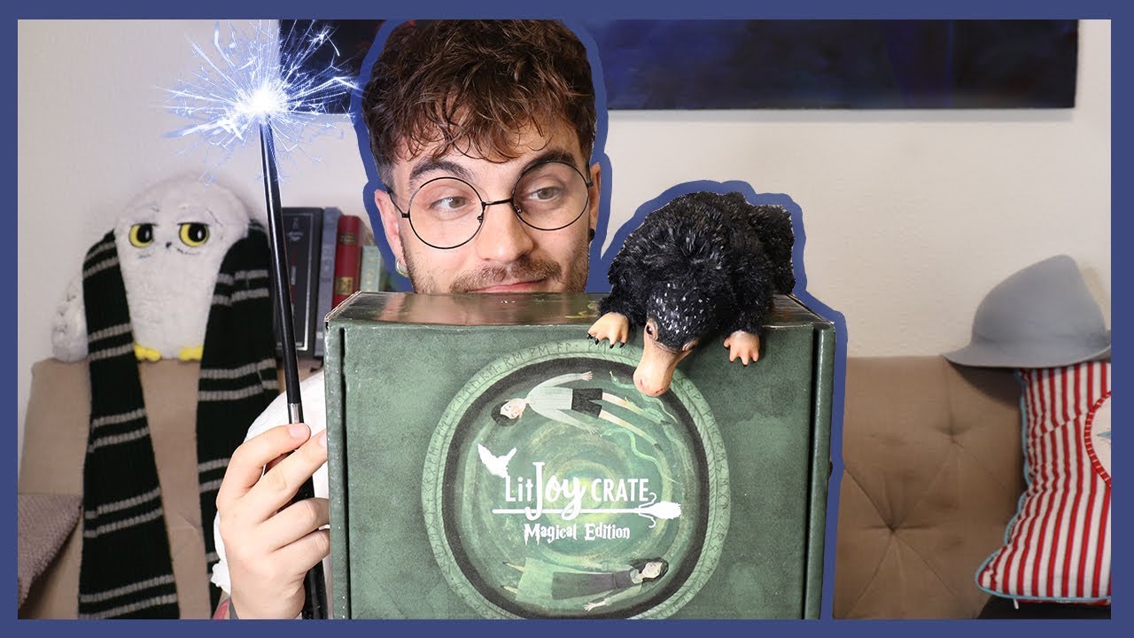 Unboxing de la mejor caja de Harry Potter: LITJOY CRATE, Magical Edition año 6 | Mr. Malkins