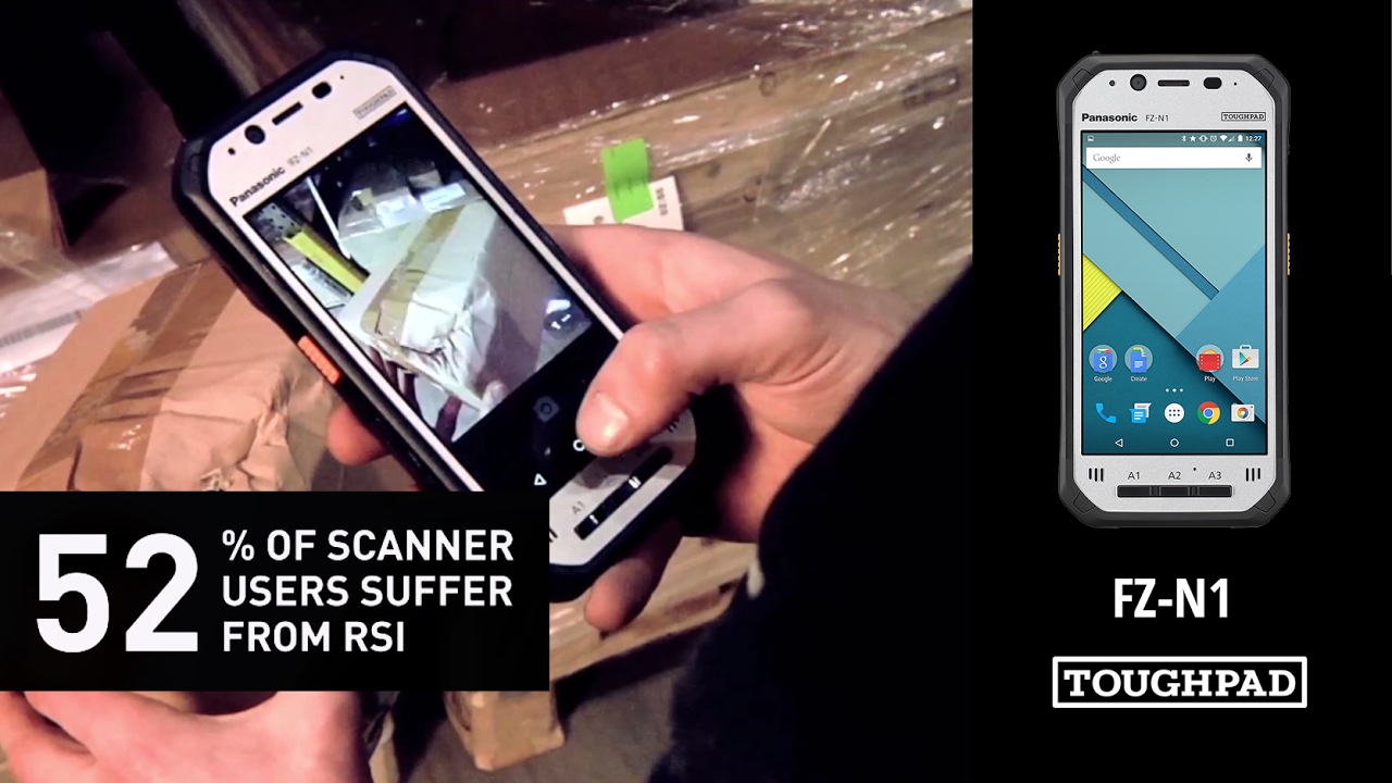 Introducing the Toughpad Handheld FZ-N1 and the challenge of barcode scanning
