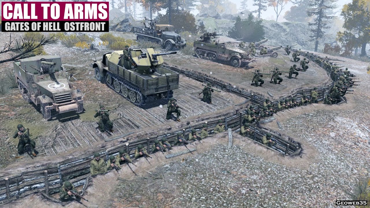 Call to Arms Gates of Hell Ostfront: Liberation - USA Campaign 