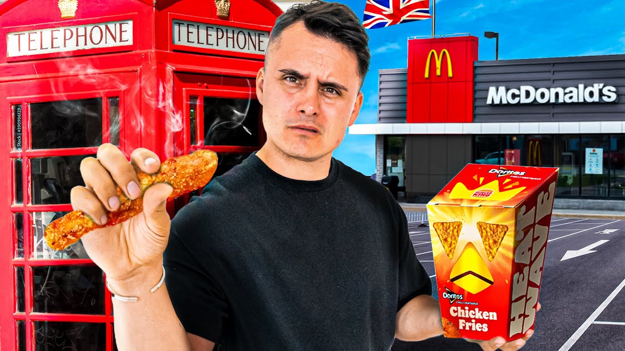 1 Tag nur FASTFOOD essen, das es bei UNS NICHT gibt *England Version*
