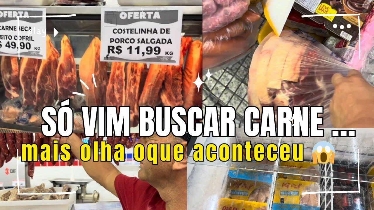 “Minha Ida ao Mercado Virou Uma Surpresa!