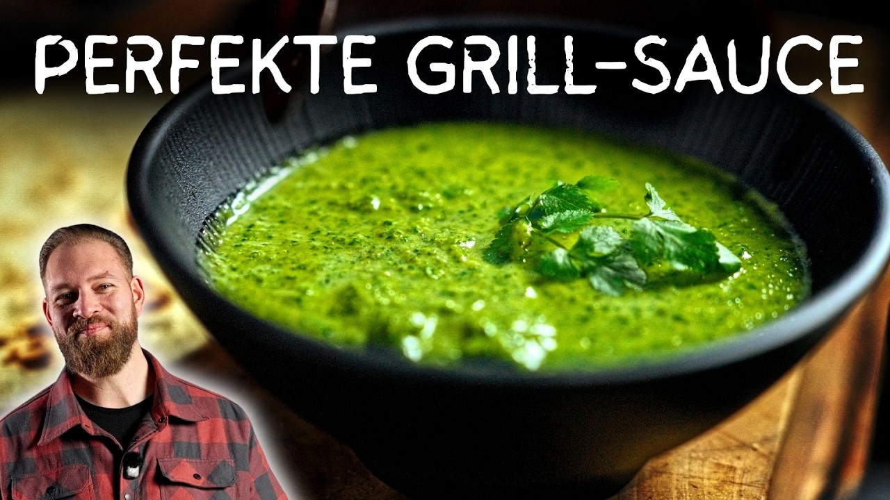 Perfekt f&uuml;r Fleisch, Fisch & Gem&uuml;se: Mojo Verde 🔥 geniales Grill-Sauce Rezept