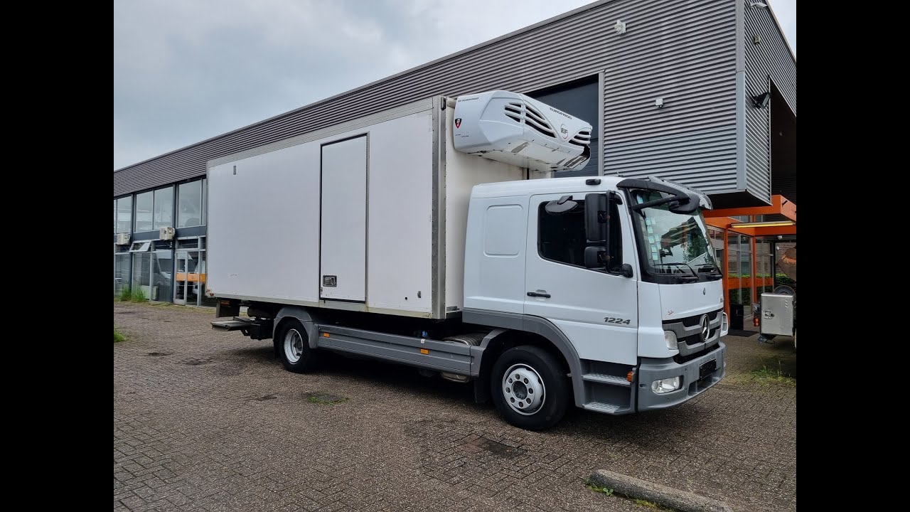 Mercedes Atego 1224 2013/ Kuhlkoffer/ Multitemp -20/+20/ 3 comp