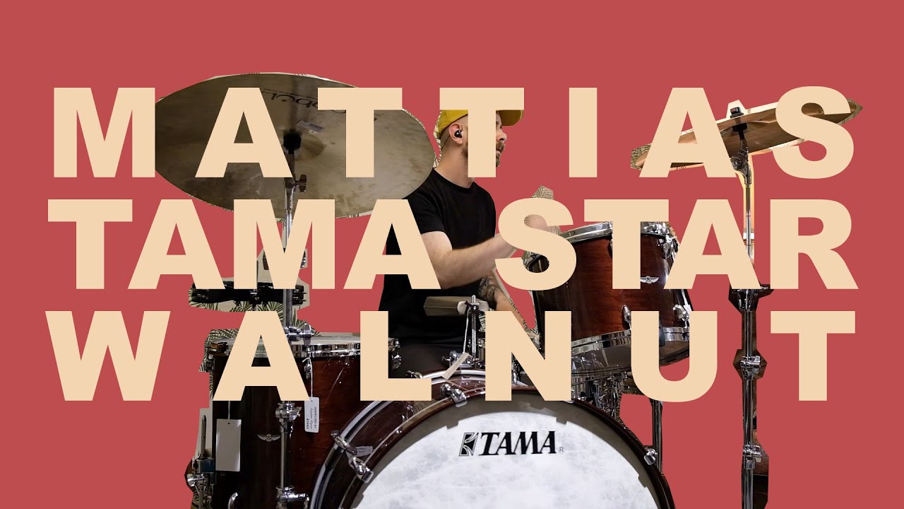 Mattias's Tama Star Walnut 26x14, 14x10, 18x16