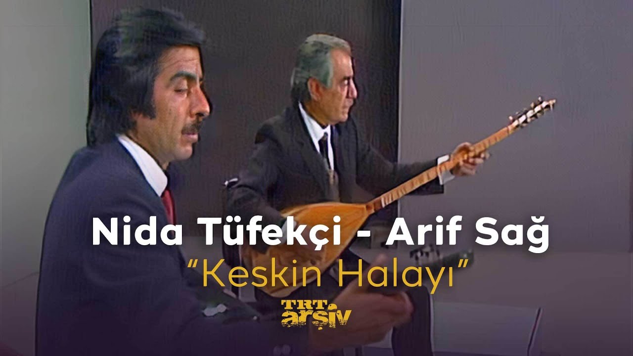 Nida Tüfekçi & Arif Sağ - Keskin Halayı (1981) | TRT Arşiv