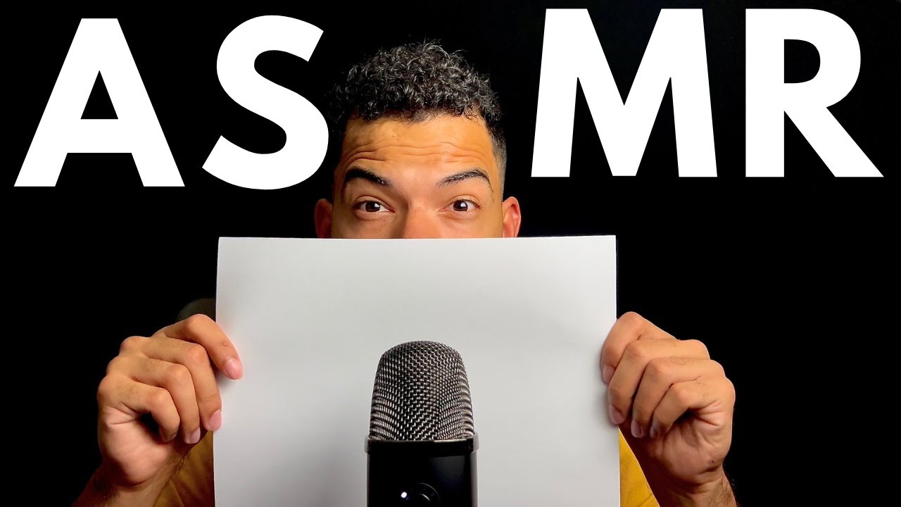 ASMR Je t'endors avec une feuille blanche