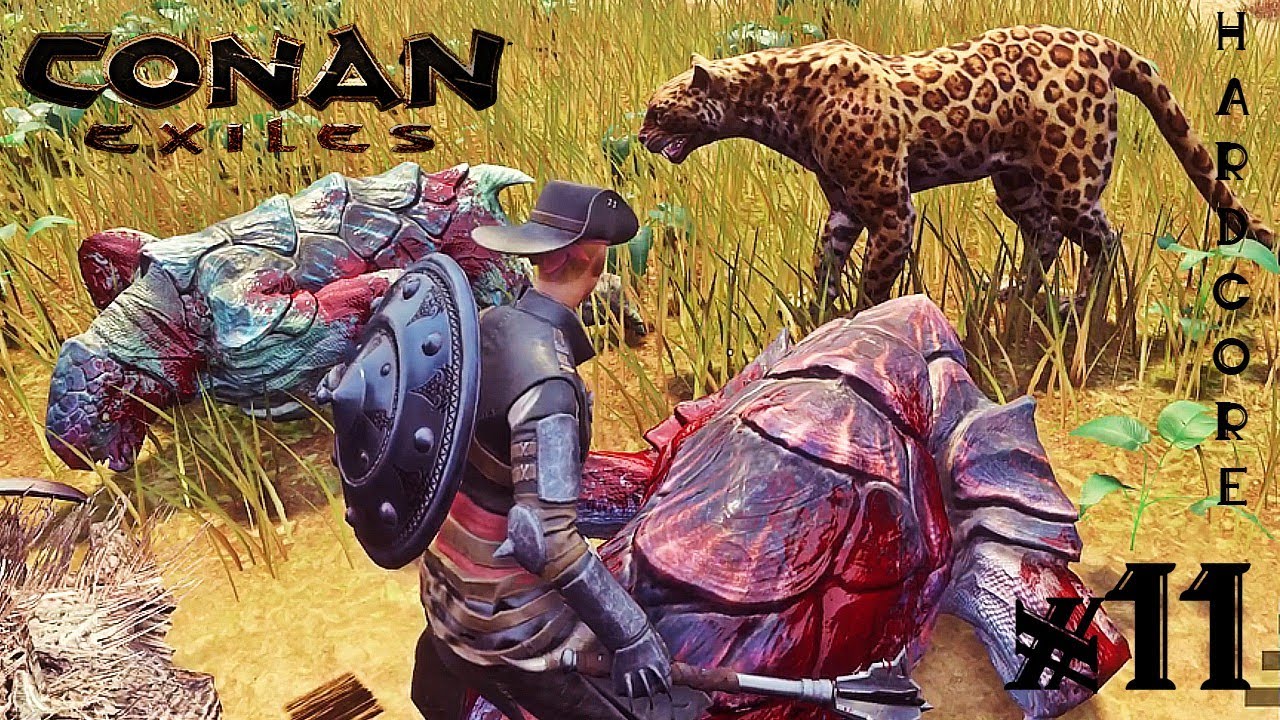 Conan Exiles ( Hardcore 4 ) parte 11. Mestre das Feras