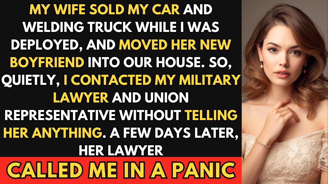 While I Was Deployed, My Wife Sold My Car and Welding Truck — Then Her Lawyer Called in Panic