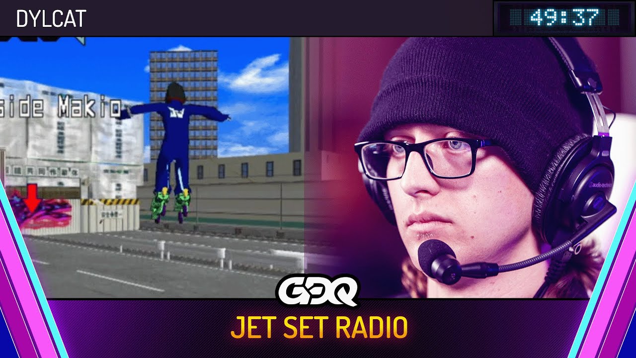 Jet Set Radio by DylCat in 49:37 - Awesome Games Done Quick 2026