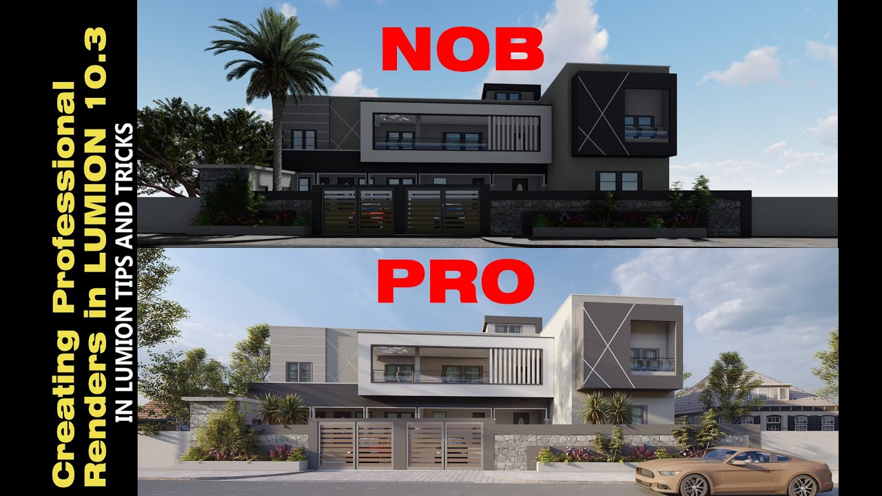 How to do Rendering like PRO in Lumion 10.3 - Tips and Tips - SERIES - 57