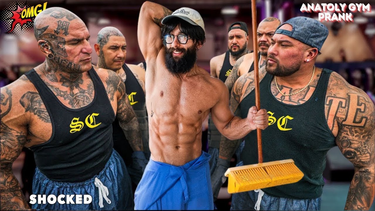 Anatoly Takes on the Worlds Strongest Man in a Gym Prank Battle 💪😲 _ Anatoly GYM Prank