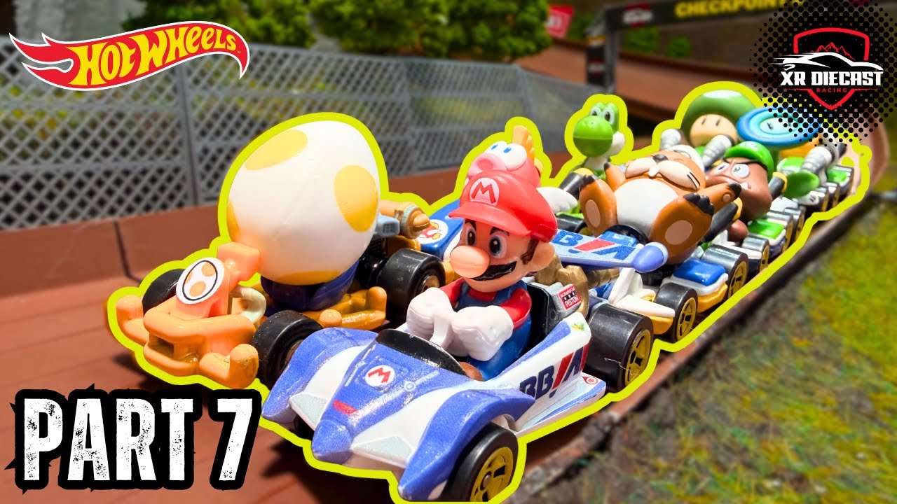 MARIO KART Hot Wheels 2025 Diecast Tournament - YOSHI EGG vs.GOOMBA!