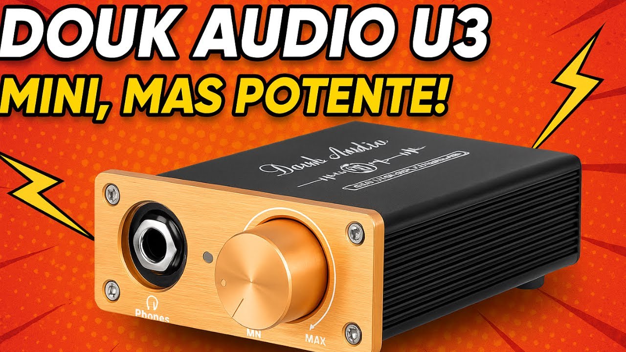 DOUK U3 - Amplificador de Fones PODEROSO e BARATO!