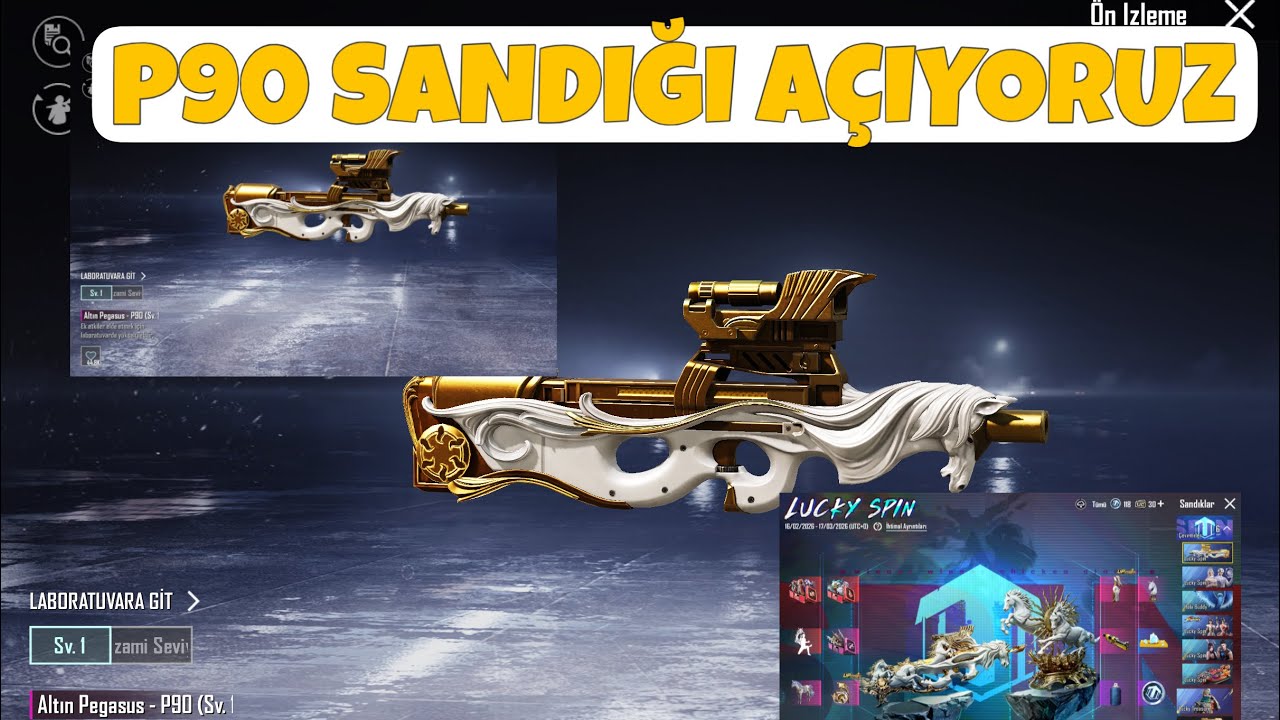 ALTIN PEGASUS SANDIK AÇILIMI! 2030 UC YE P90 ÇIKARMAYA ÇALIŞIYORUZ! TÜM PARAMIZ BU