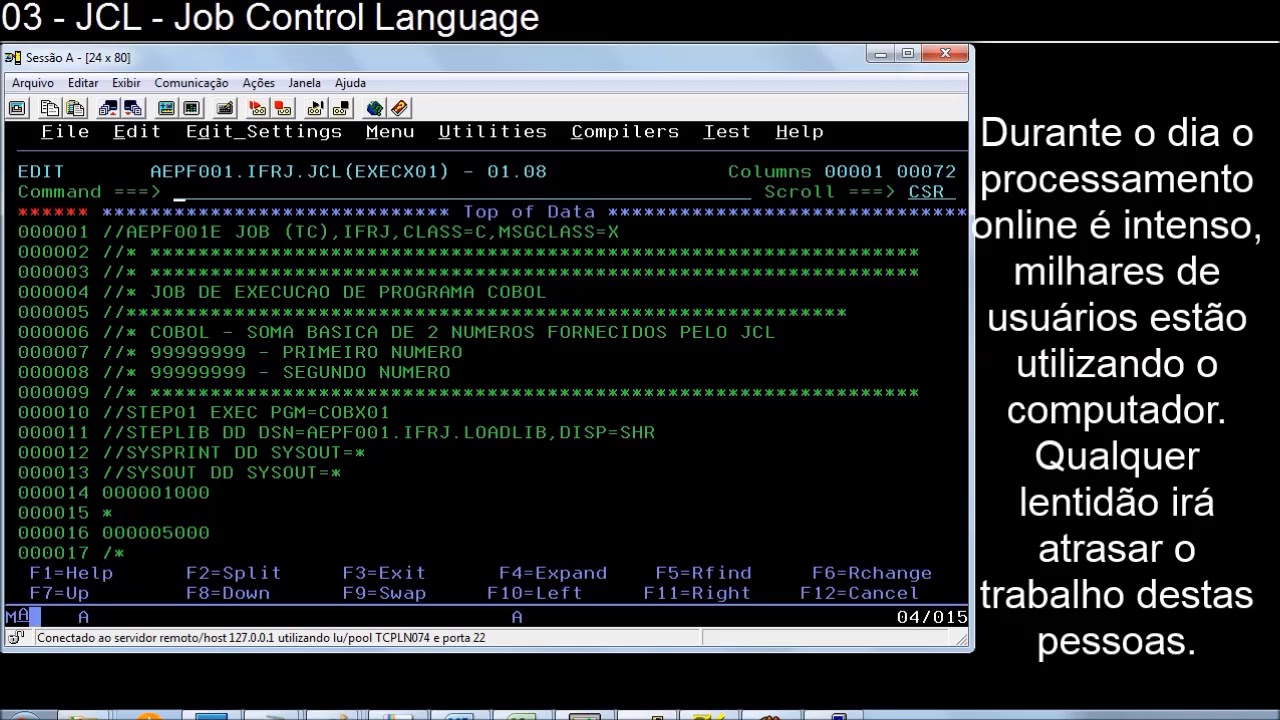 03   O JCL Job Control Language