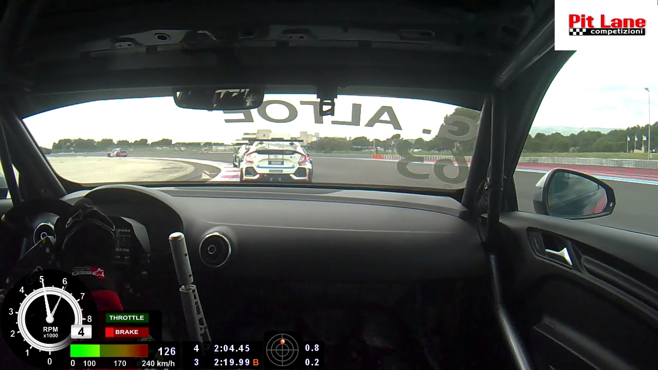 TCR Europe - Race 1 Paul Ricard ( Altoè Giovanni #63 ) onboard