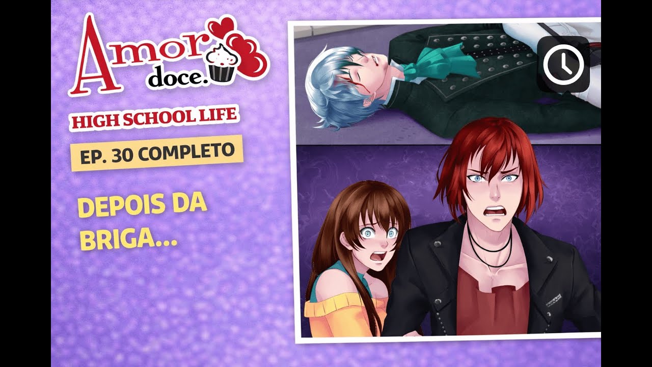 Ele Foi Atropelado na frente da escola – Ep. 30 | Rota Castiel Amor Doce High School