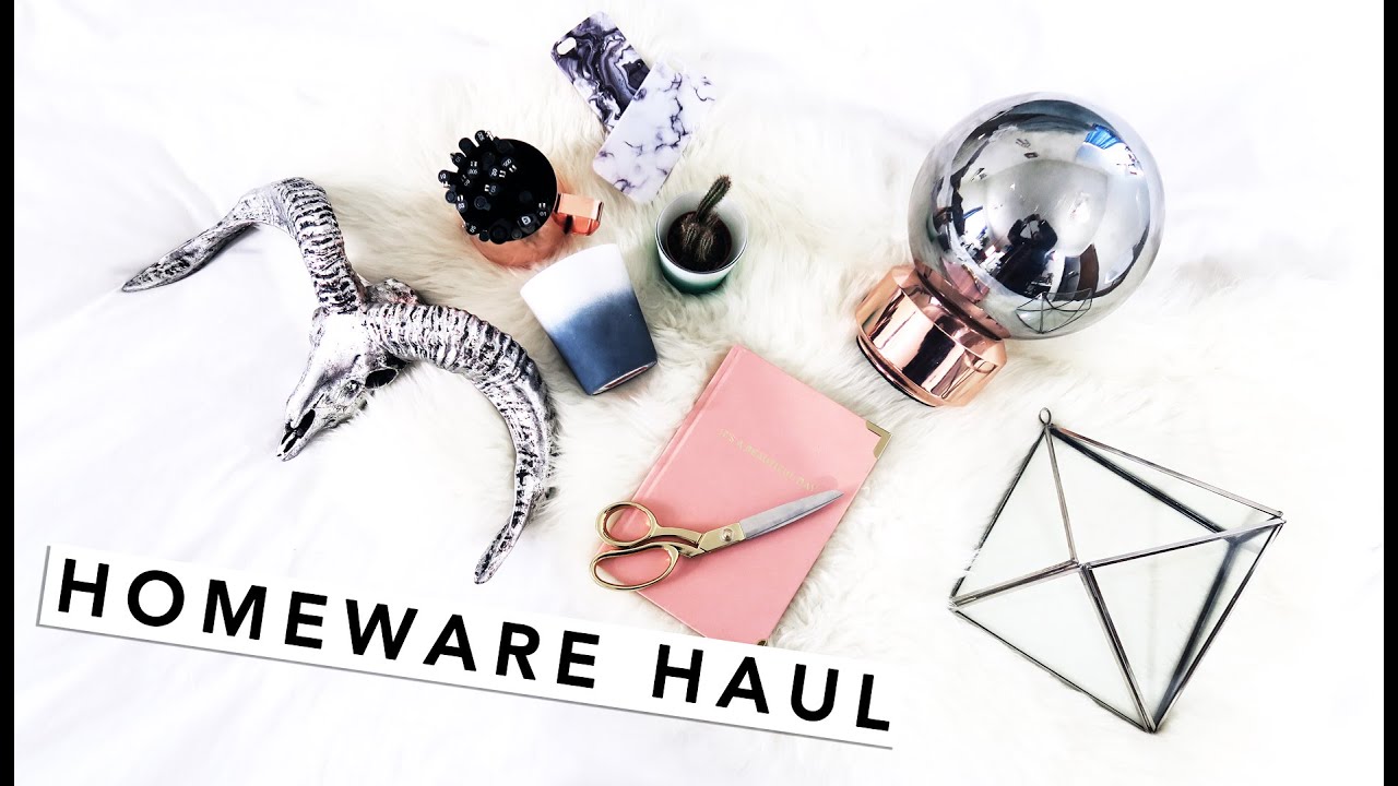HOMEWARE HAUL | TKMAXX, PRIMARK, TIGER , IKEA & MORE! | itslinamar