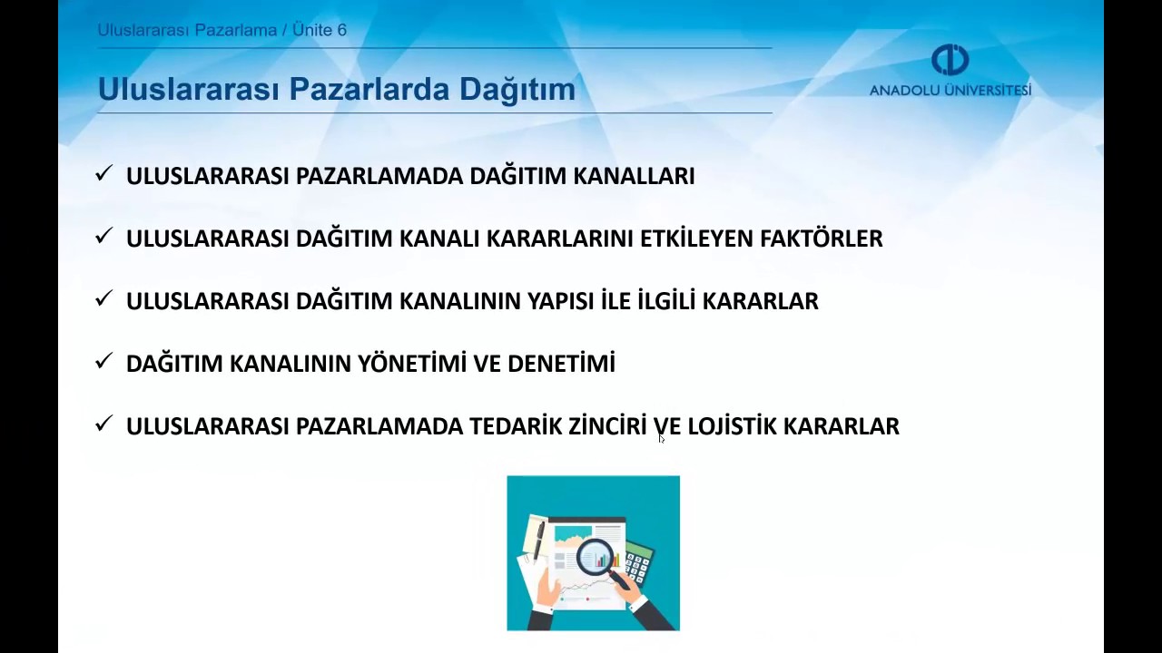 ULUSLARARASI PAZARLAMA - Ders Tanıtım