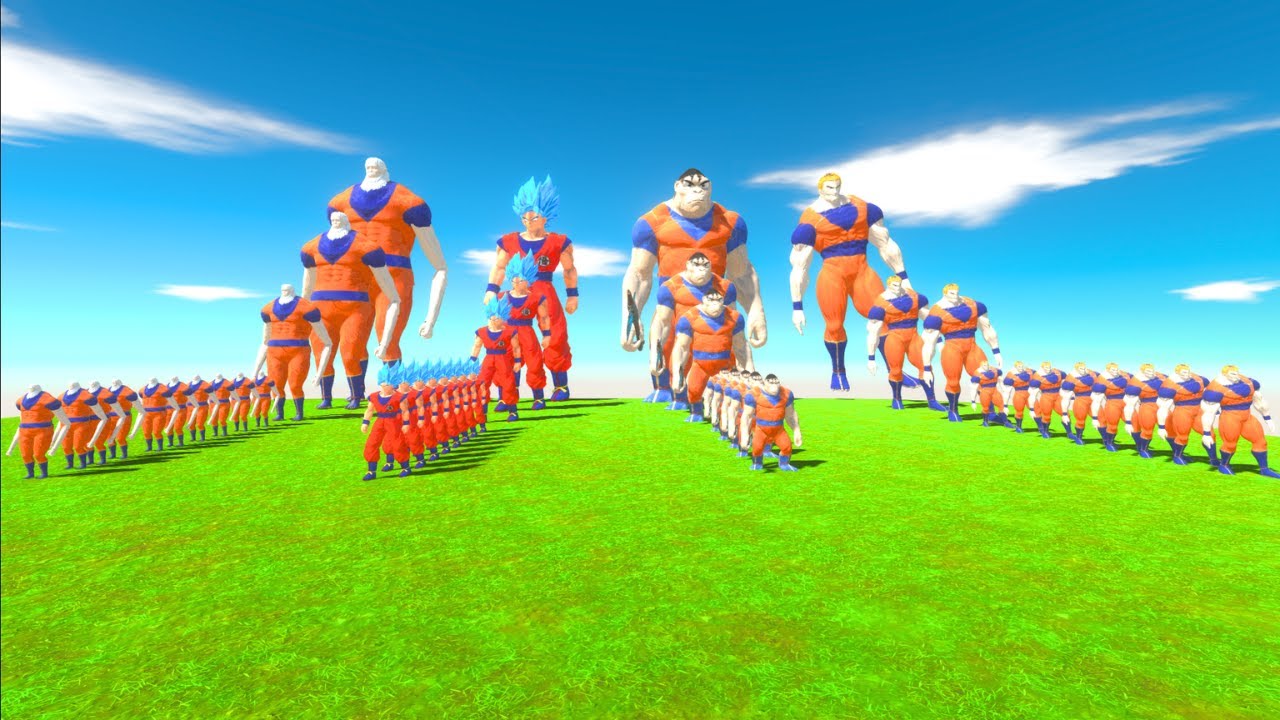 Battle Of Dragon Ball Goku vs Goku Universe - ARBS