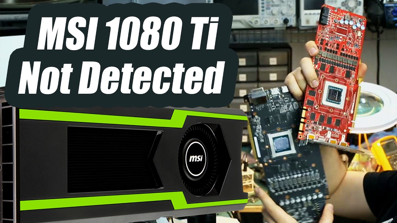 MSI 1080 TI Blower Graphics Card Repair - Is it fixable?