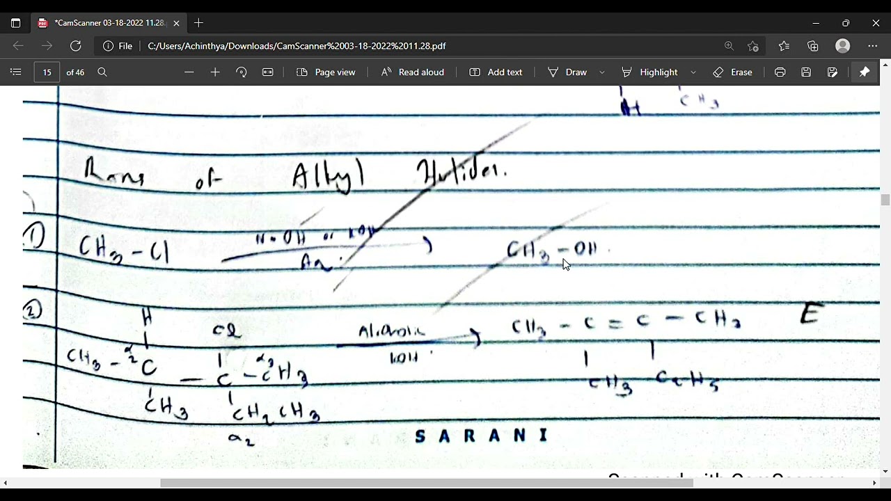 Alkyl Halide Chemistry  | Chemistry SuperSummary A/L
