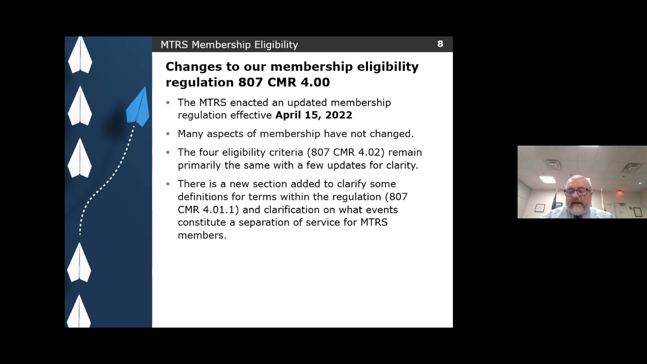 Employer Training - MTRS Membership Eligibility and Onboarding New Employees (Non Charter Schools)