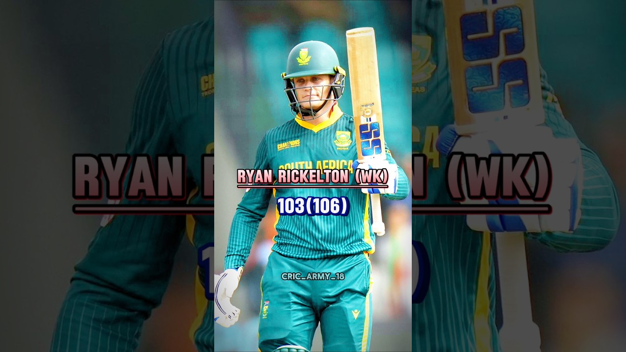 South Africa vs Afghanistan Champions Trophy 2025 Highlights | sa vs afg highlights #savsafg #shorts