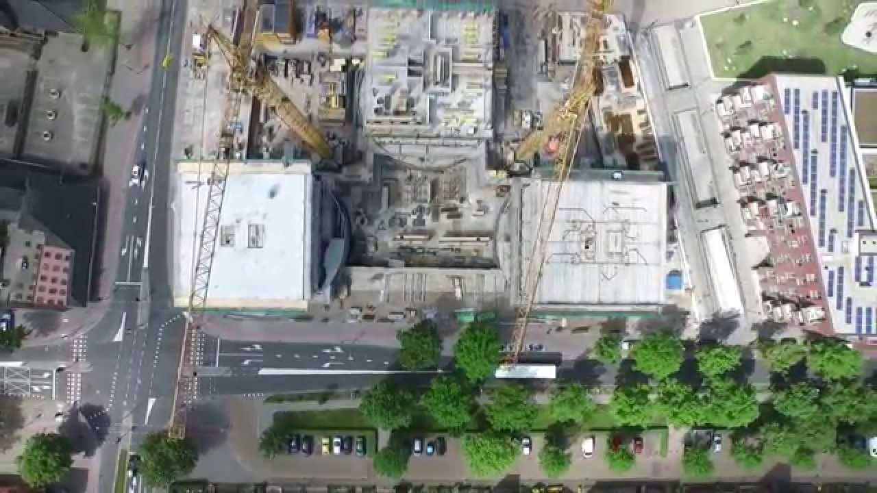 Heijmans Villa Industria Hilversum Drone opname part 2 2015
