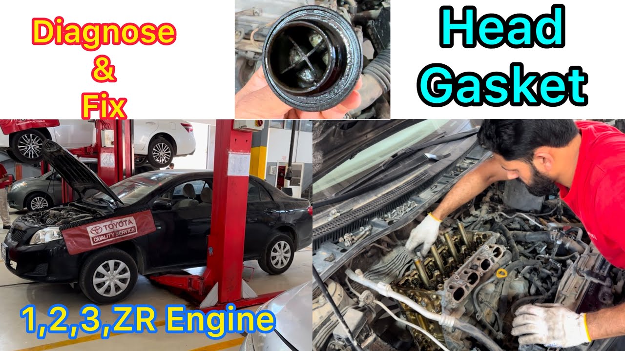 Toyota Corolla 2ZR-FE Head Gasket Replacement