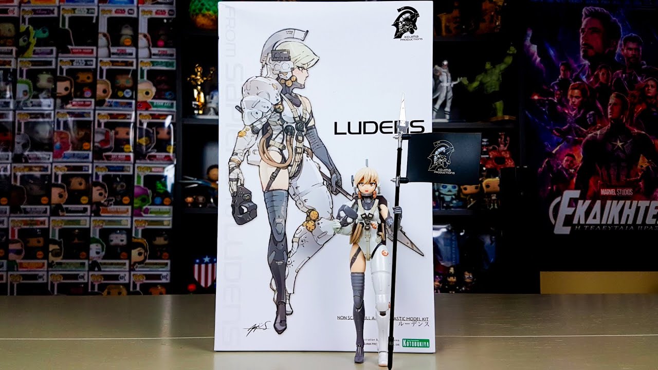 KOTOBUKIYA X KOJIMA PRODUCTIONS LUDENS (Non Scale Model Kit) | Unboxing, Timelapse and Review!
