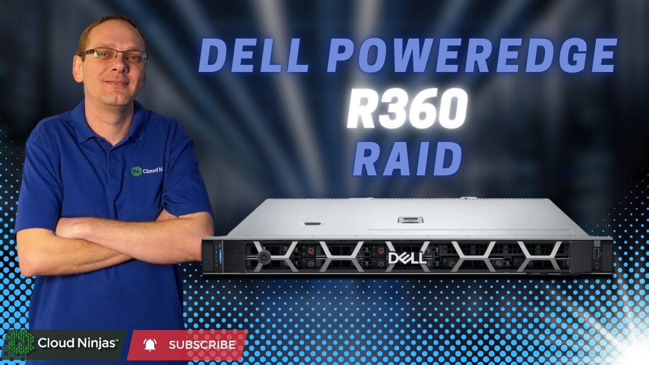 Dell PowerEdge R360 RAID Overview | RAID Card Options | Installation | RAID 5 Server Configuration