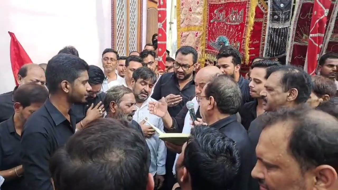 🔴Live Juloos e Aza 8 Moharram Shikarpur || Bardash #moharram #hussaini #live