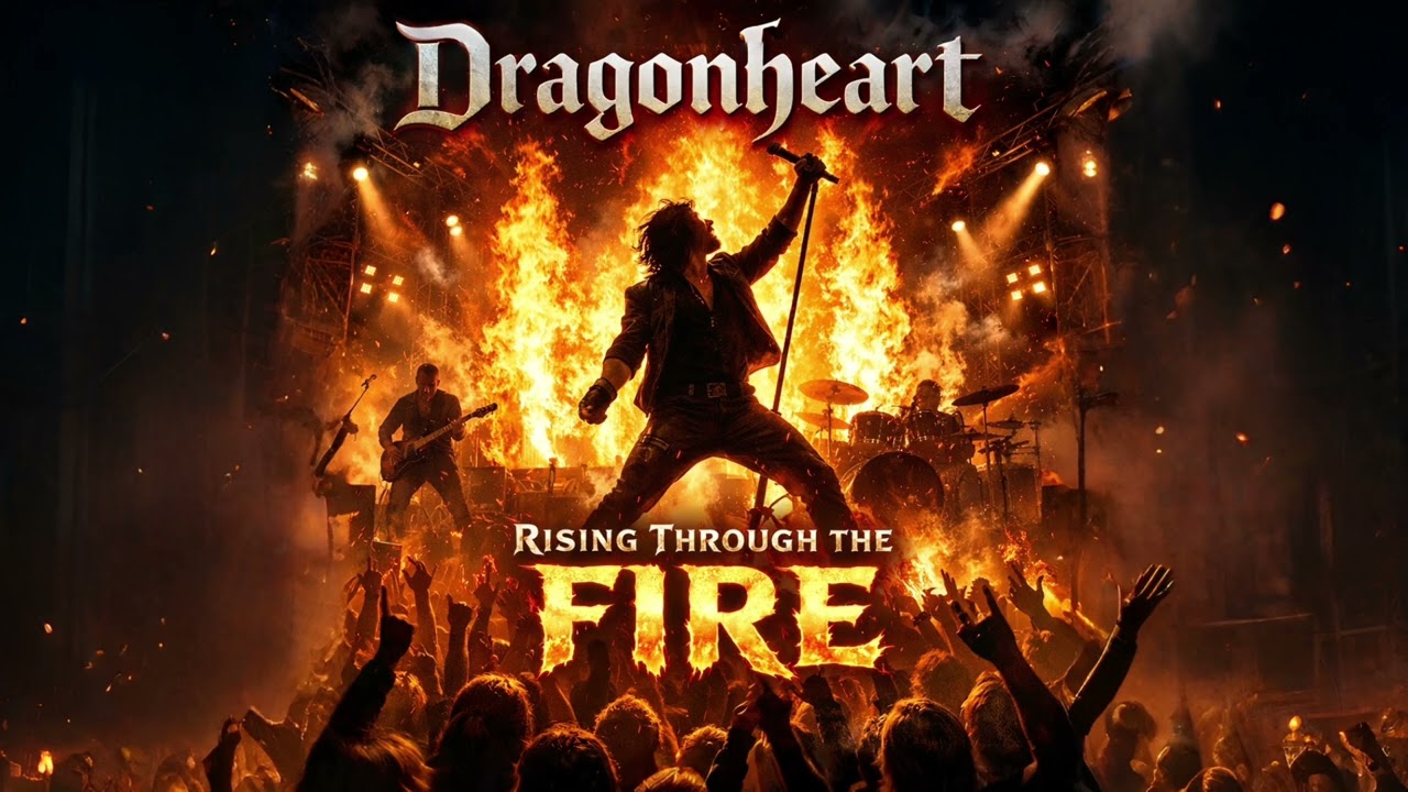 DRAGONHEART 🔥 RISING THROUGH THE FIRE | EPIC ARENA ROCK ANTHEM