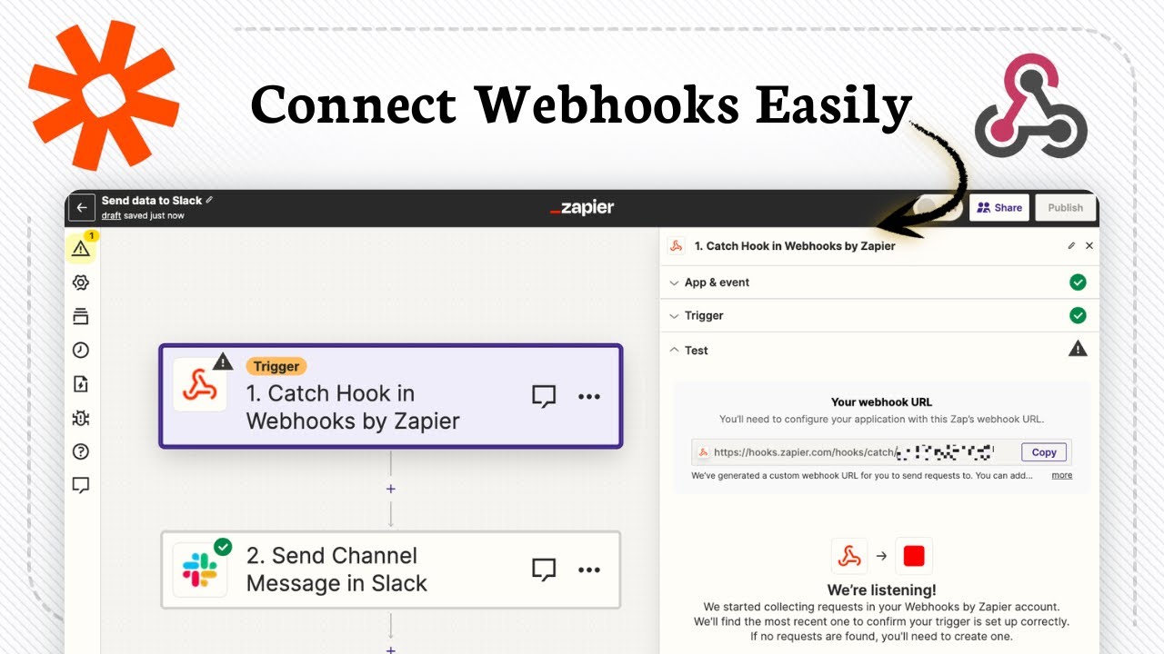 How to use Zapier webhooks (trigger instantly)