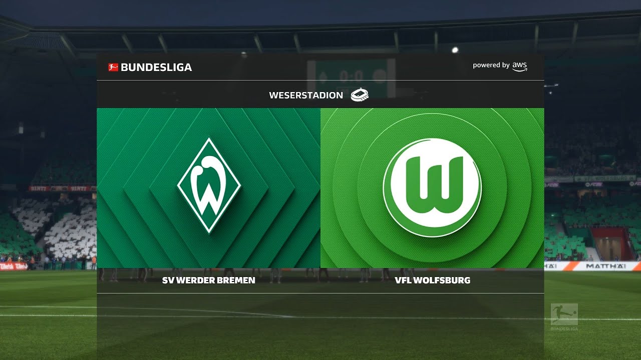 WERDER vs WOLFSBURG ⚽ Bundesliga 2025/26 Matchday 10 🟩 AI Simulation